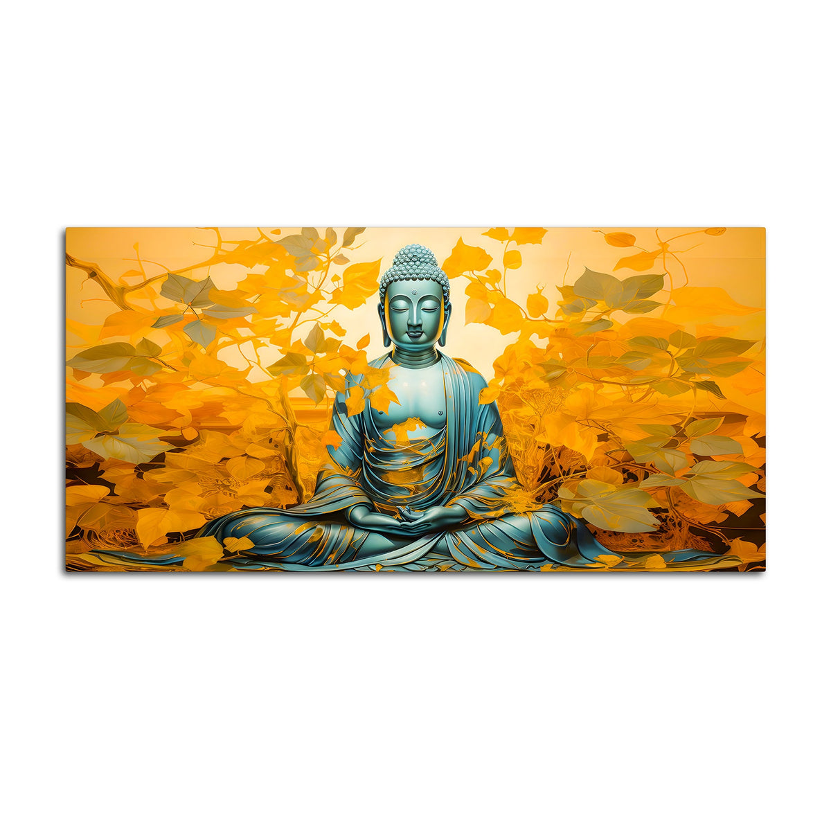 Divine Buddha Canvas Wall Painting for Home & Office