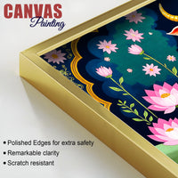 Divine Cow & Calf Pichwai Painting | Positive Energy Wall Decor