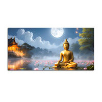 Divine & Elegant Buddha Wall Painting for Home & Office
