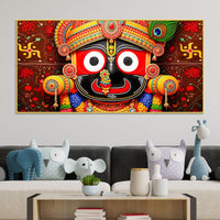 Divine Hindu Lord Jagannath Painting for Home & Office