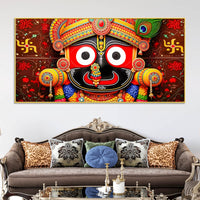 Divine Hindu Lord Jagannath Painting for Home & Office