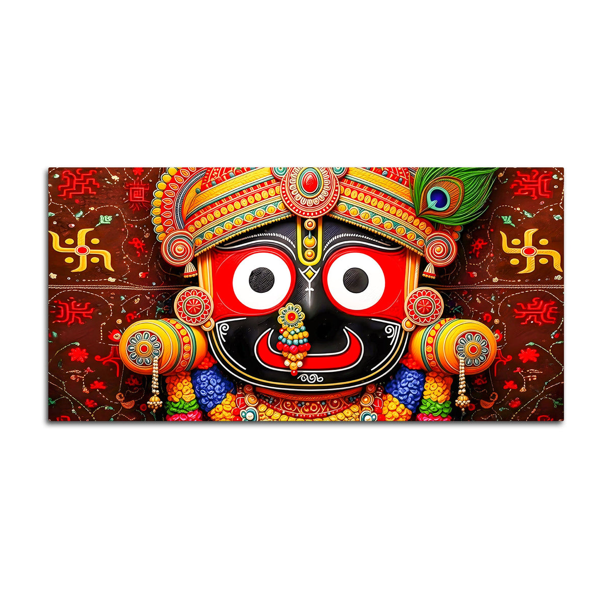Divine Hindu Lord Jagannath Painting for Home & Office
