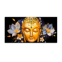 Divine Lord Gautam Buddha Wall Painting for Home
