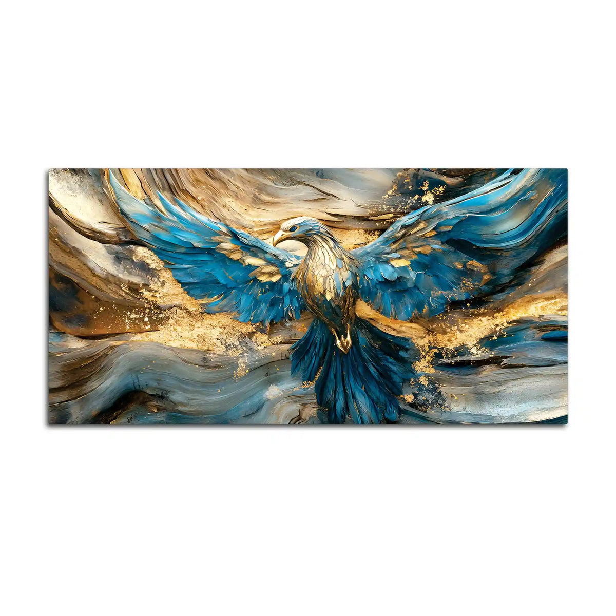 Eagle Abstract Canvas Wall Painting for Luxury Living Room Décor