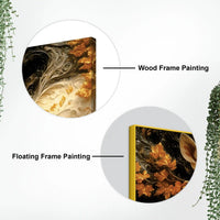 Elegant Abstract Deer Canvas Wall Luxury Painting for Bedroom Decor