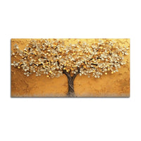 Elegant Abstract Tree Canvas Wall Art Painting for Bedroom & Living Room