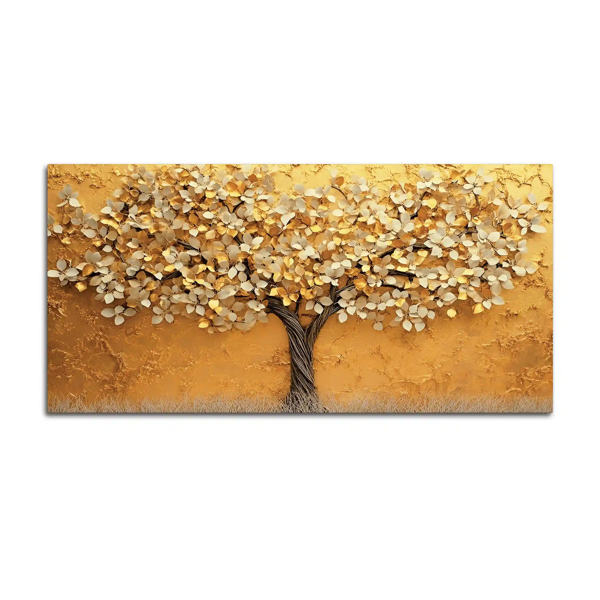 Elegant Abstract Tree Canvas Wall Art Painting for Bedroom & Living Room