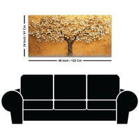 Elegant Abstract Tree Canvas Wall Art Painting for Bedroom & Living Room