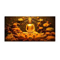 Elegant Buddha Canvas Painting for Wall Decoration