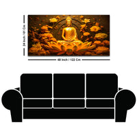 Elegant Buddha Canvas Painting for Wall Decoration