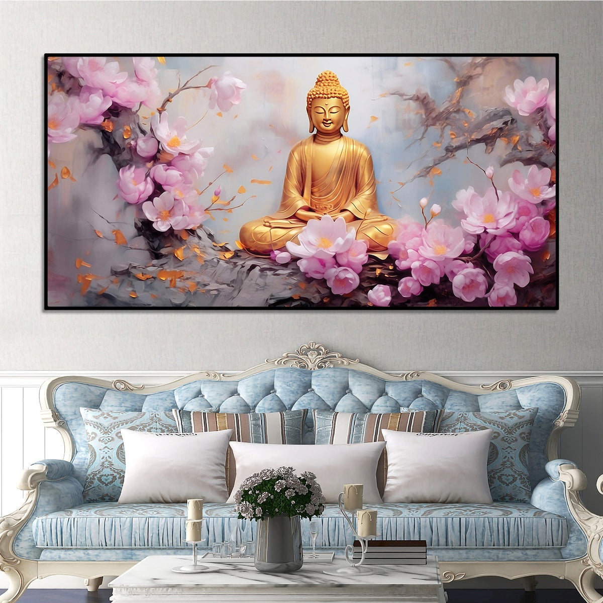 Elegant Buddha Painting for Stylish Home Decoration
