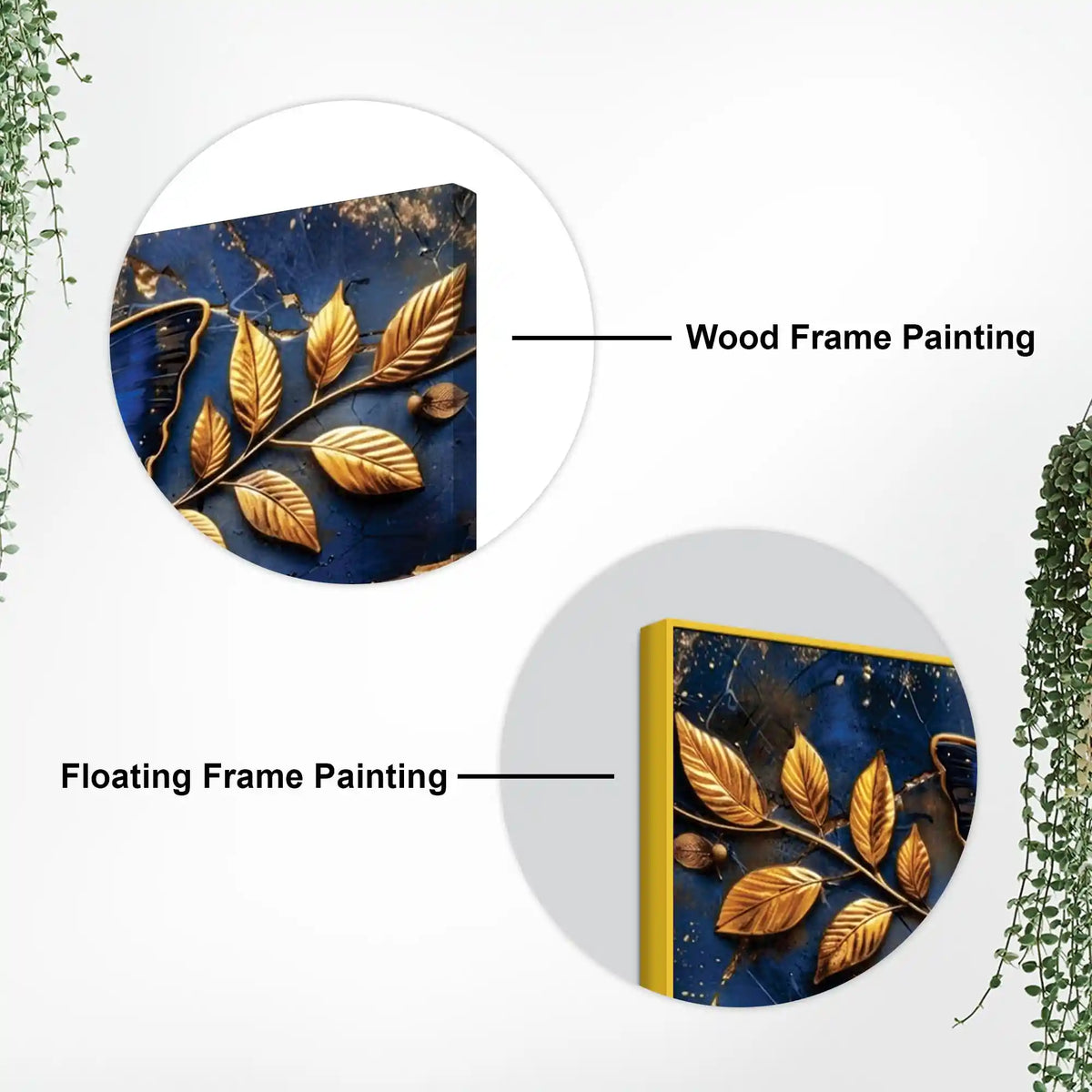 Elegant Butterfly Wall Decor Canvas Painting
