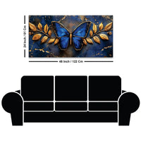 Elegant Butterfly Wall Decor Canvas Painting