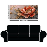 Elegant Floral Wall Art Canvas Painting for Modern Home Interiors