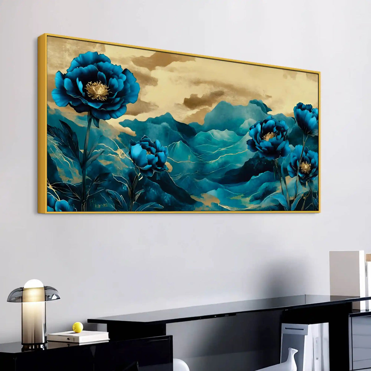 Elegant Floral Wall Décor Canvas Wall Painting