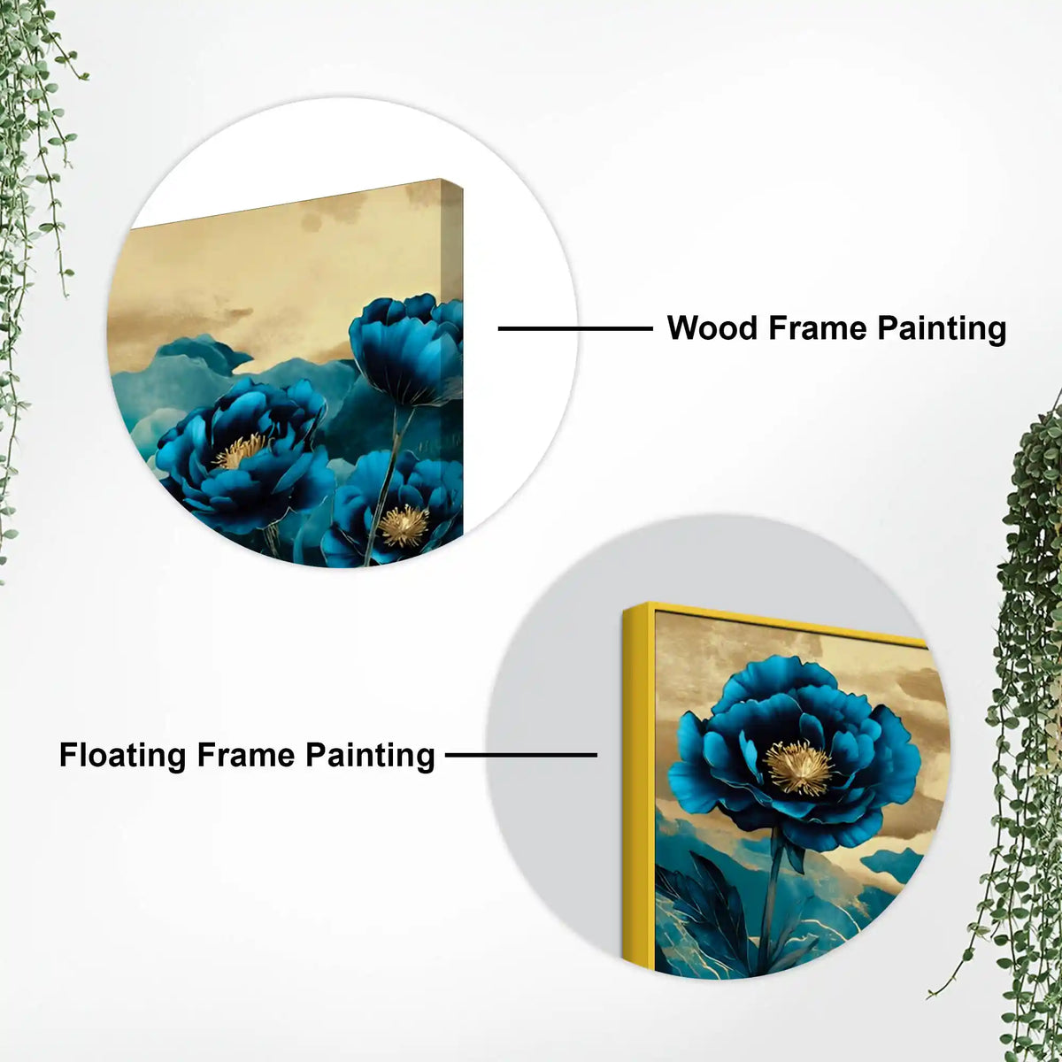 Elegant Floral Wall Décor Canvas Wall Painting