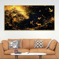 Elegant Luxury Abstract Wall Art Canvas Painting for Home Decoration