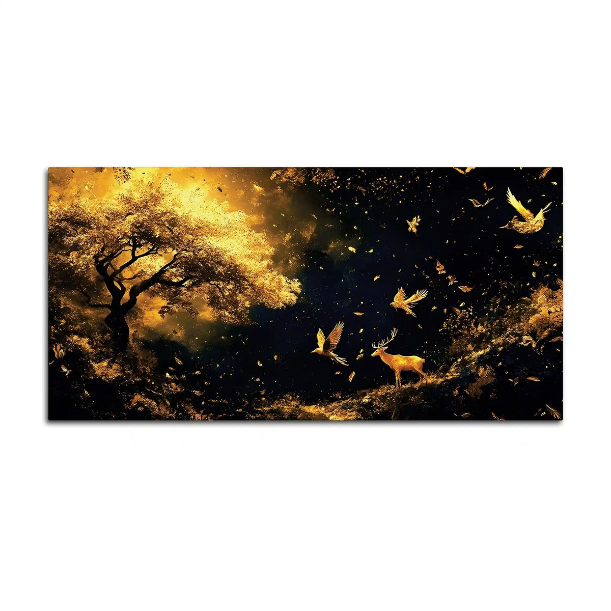 Elegant Luxury Abstract Wall Art Canvas Painting for Home Decoration