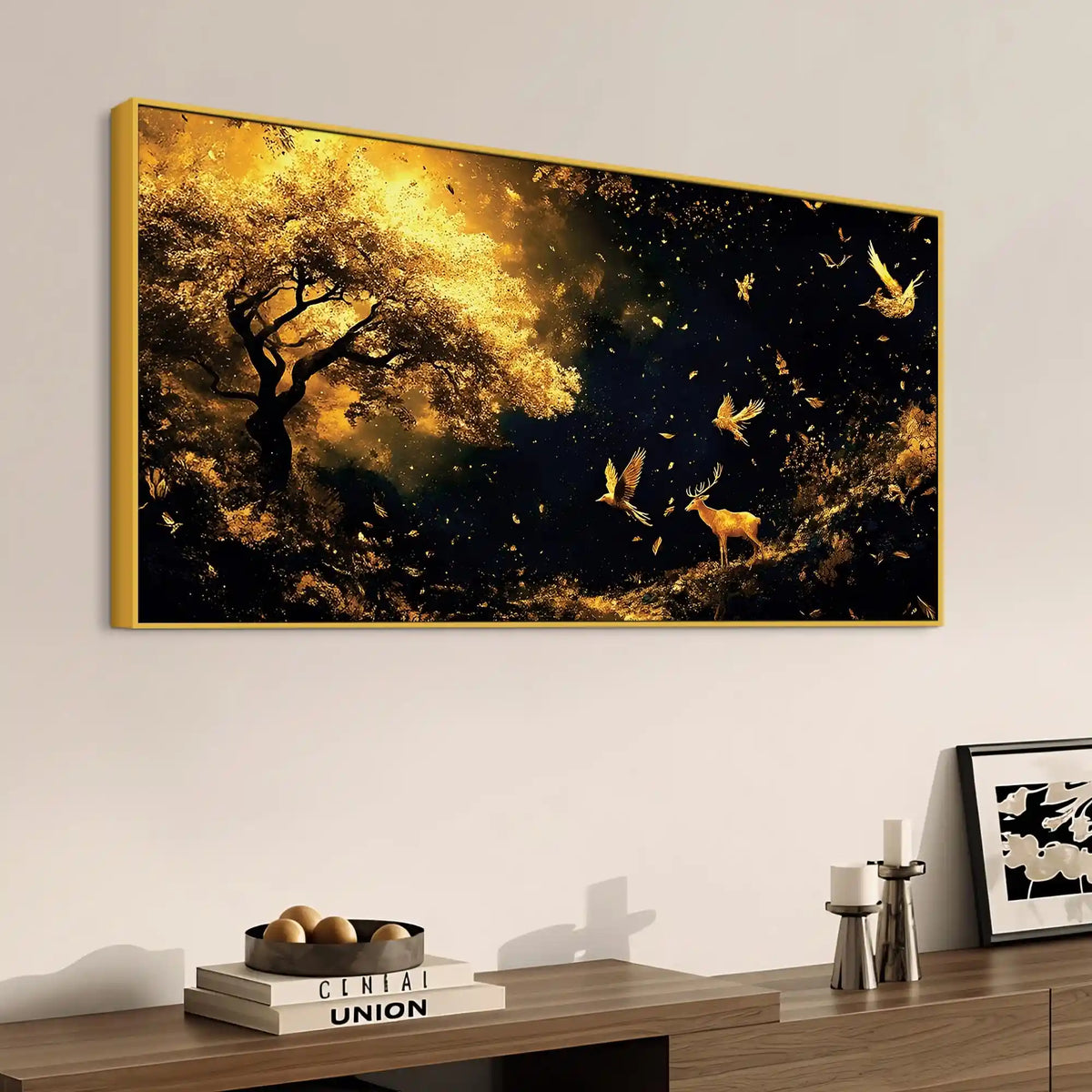 Elegant Luxury Abstract Wall Art Canvas Painting for Home Decoration