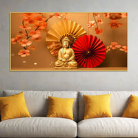 Elegant Luxury Buddha Wall Painting for Modern Living Room