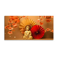 Elegant Luxury Buddha Wall Painting for Modern Living Room