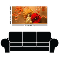 Elegant Luxury Buddha Wall Painting for Modern Living Room