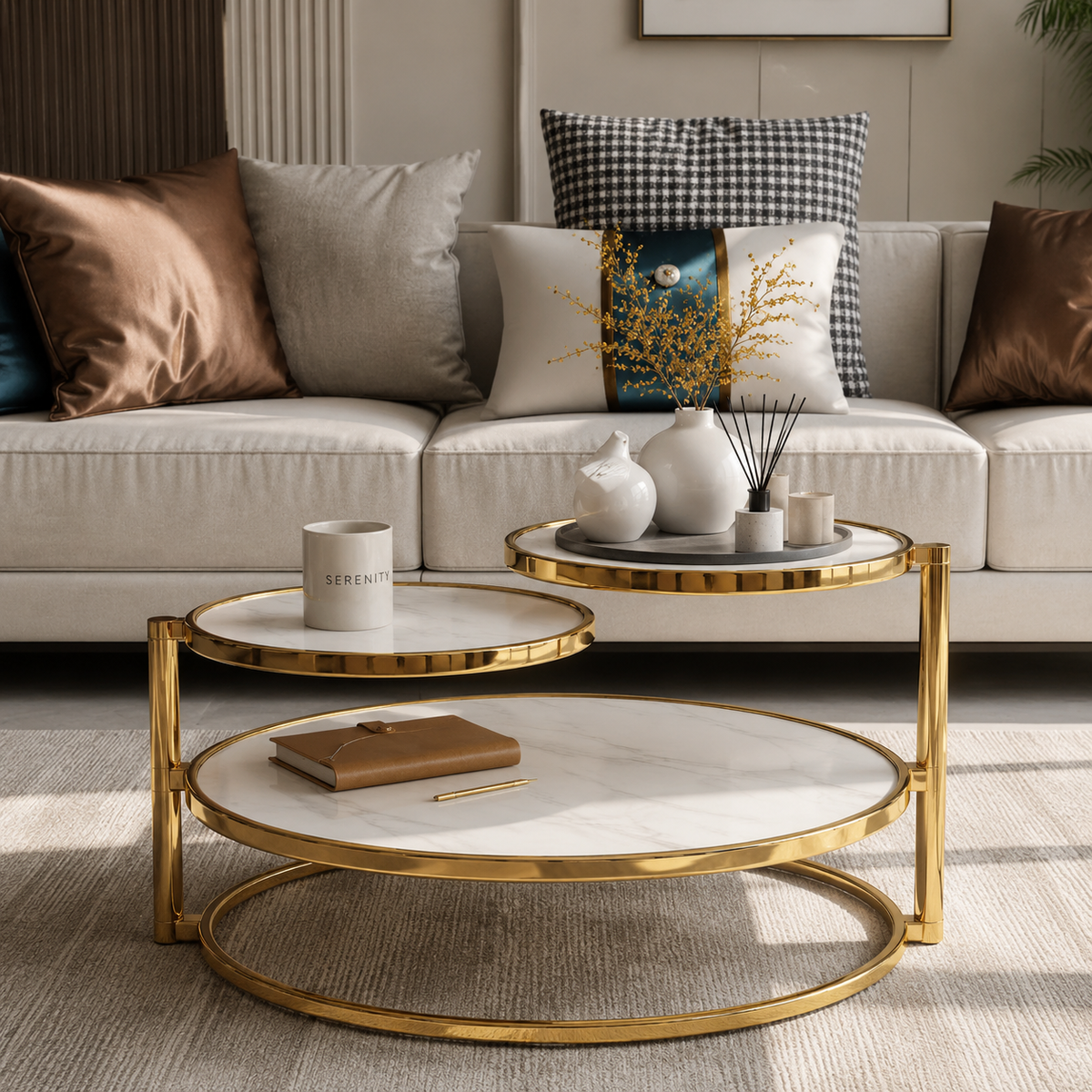Elegant Modern Marble Coffee Tables for Home Décor
