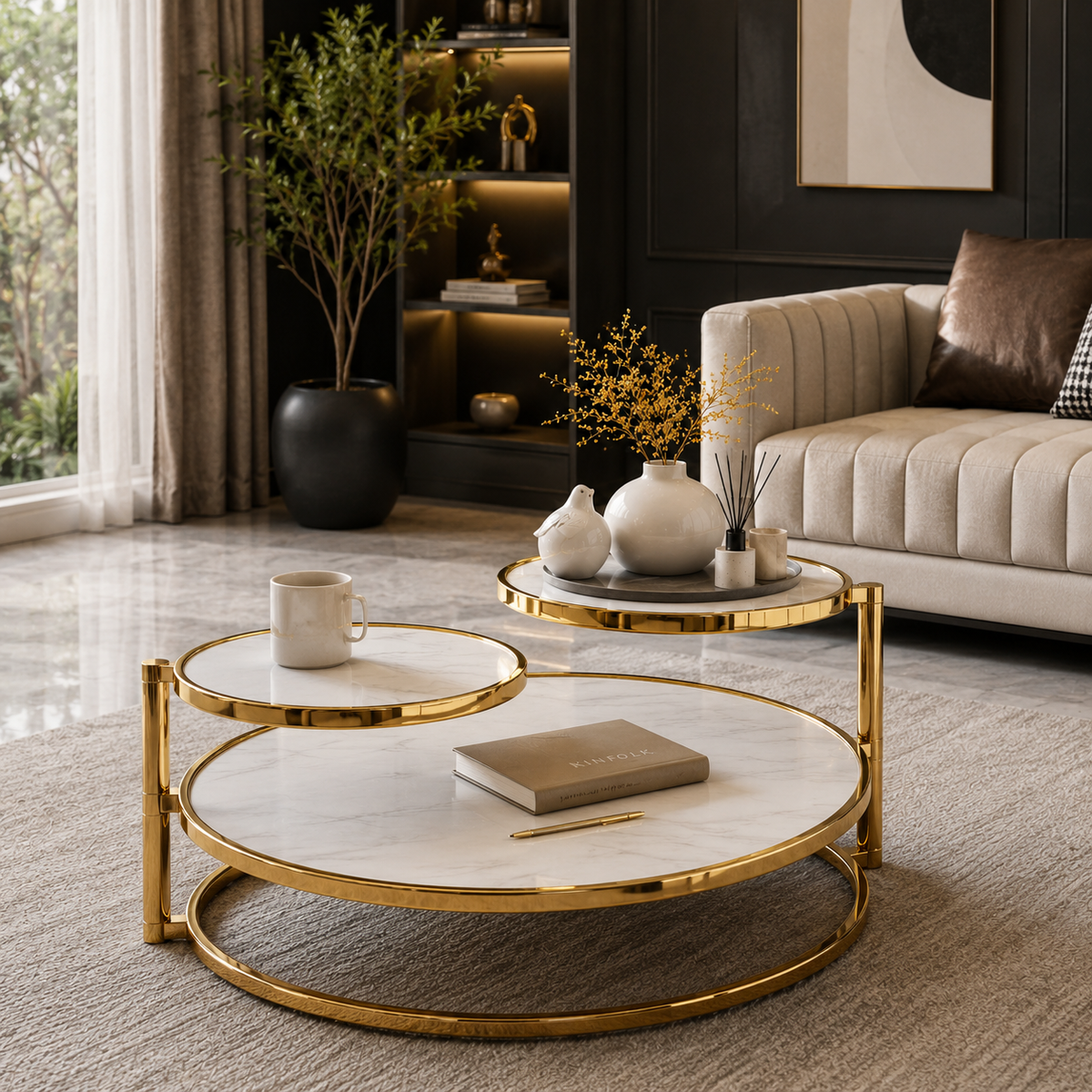 Elegant Modern Marble Coffee Tables for Home Décor