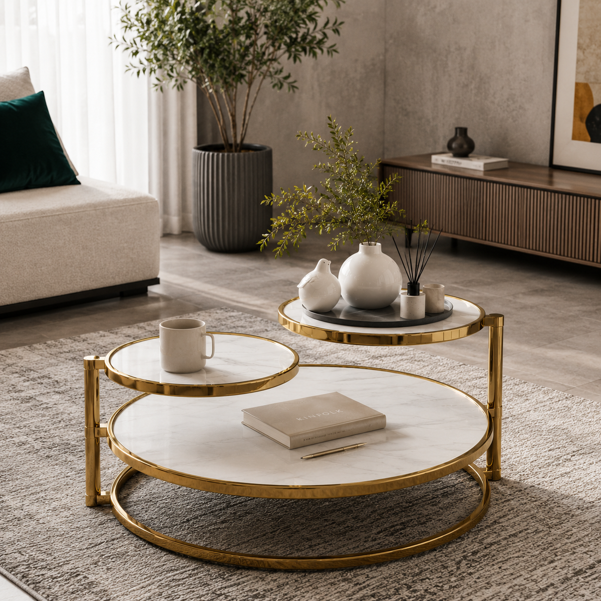 Elegant Modern Marble Coffee Tables for Home Décor