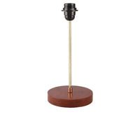 Elegant Night Lamp with Wooden Base Table Lamp White Shade