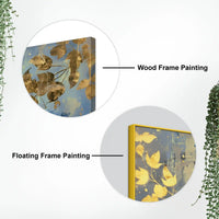 Elegant Peacock Abstract Canvas Wall Painting for Interiors