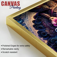 Elegant Radha Krishna Spiritual Painting for Living Room