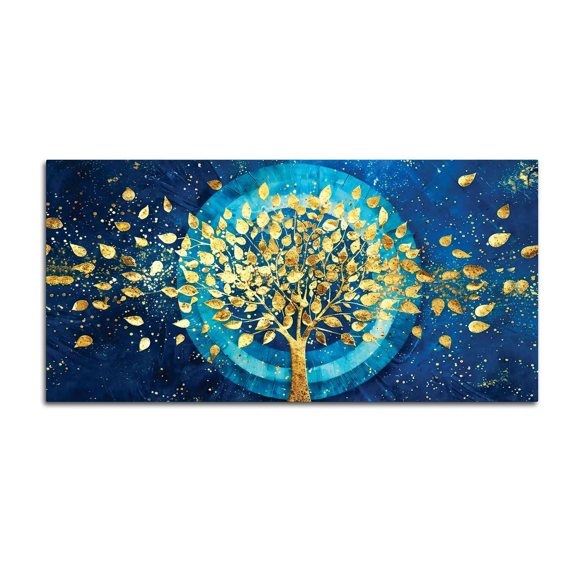 Elegant Tree of Life Abstract Canvas Painting for Home & Office Décor