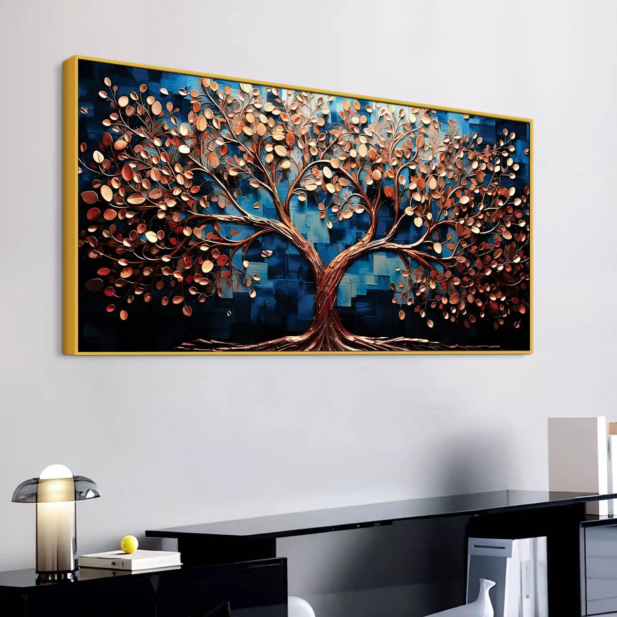 Elegant Tree of Life Canvas Painting for Modern Homes