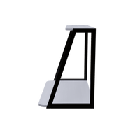 Elegant Wooden Wall Mounted Desk for Books & Display Decor