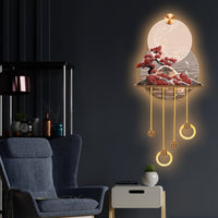 Eternal Nature Crystal Glass Backlit LED Wall Art