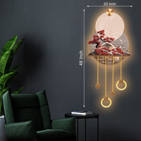 Eternal Nature Crystal Glass Backlit LED Wall Art