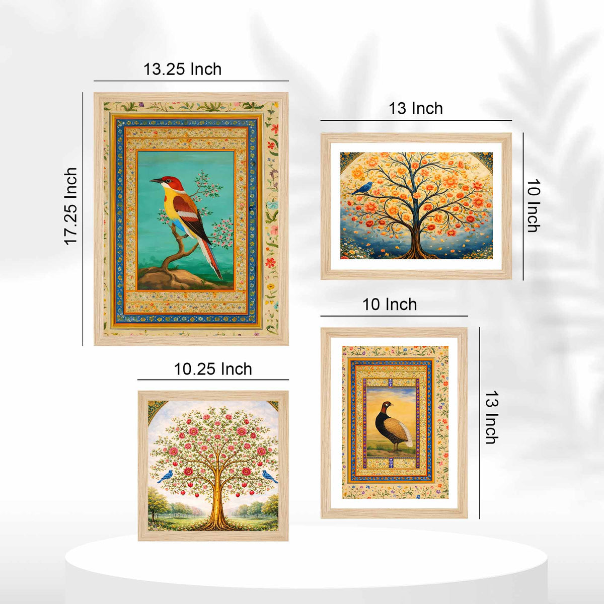 Ethnic Indian Wall Frame Set of Four