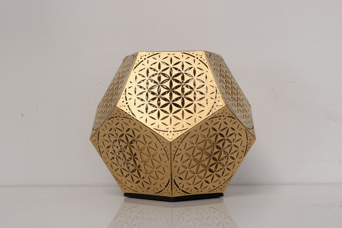 Flower of Life Shadow Table Lamp