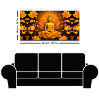 Gautam Buddha Wall Painting for Home Decoration