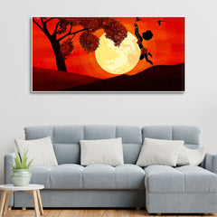 Ready To Hang (Fitted With Wood Frame)
