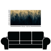Gold Splash Texture Premium Wall Painting
