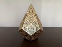 Golden Pointed Decorative Table Light