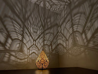 Golden Pointed Decorative Table Light