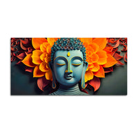 Graceful Buddha Wall Painting for Calm Living Spaces