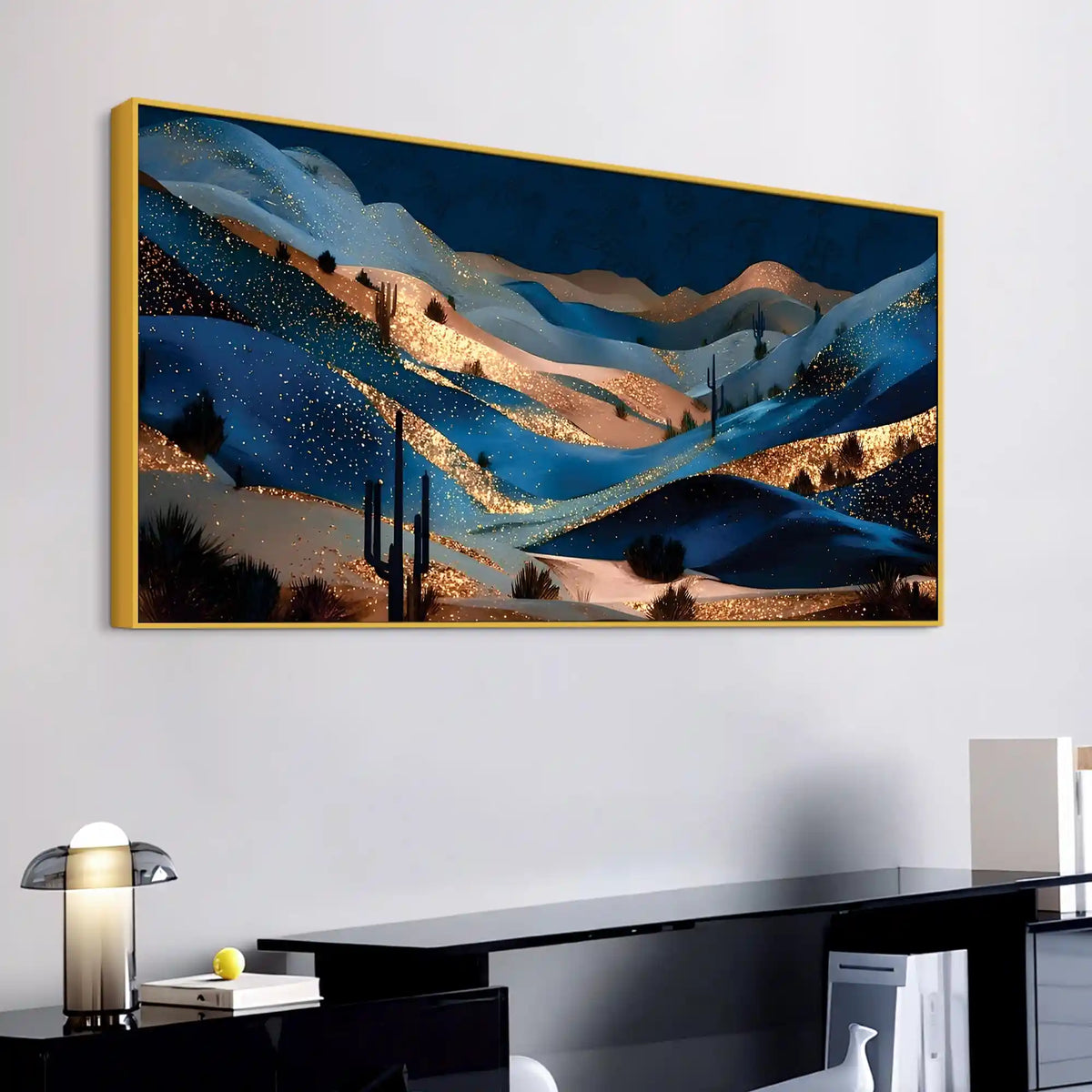 Handcrafted Style Abstract Canvas Wall Art Painting