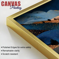 Handcrafted Style Abstract Canvas Wall Art Painting