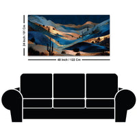 Handcrafted Style Abstract Canvas Wall Art Painting