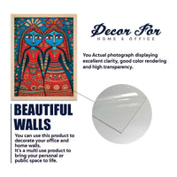 Handcrafted Style Indian Wall Frame Set of Four