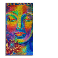 Head of Lord Buddha Canvas Wall Painting